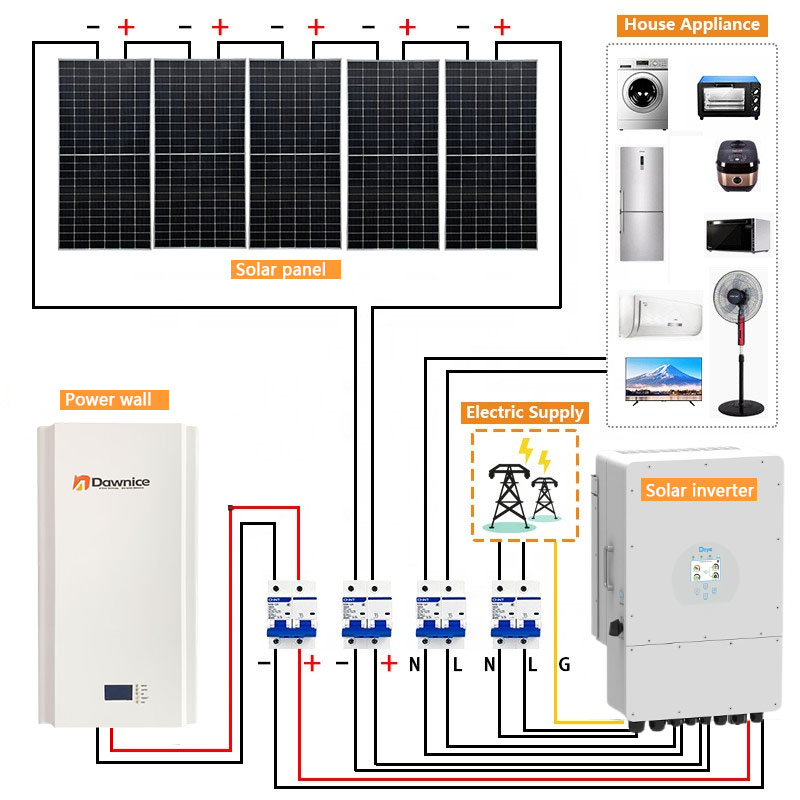 Low Price 5kW Hybrid Inverter for LV Solar Battery Manufacturers