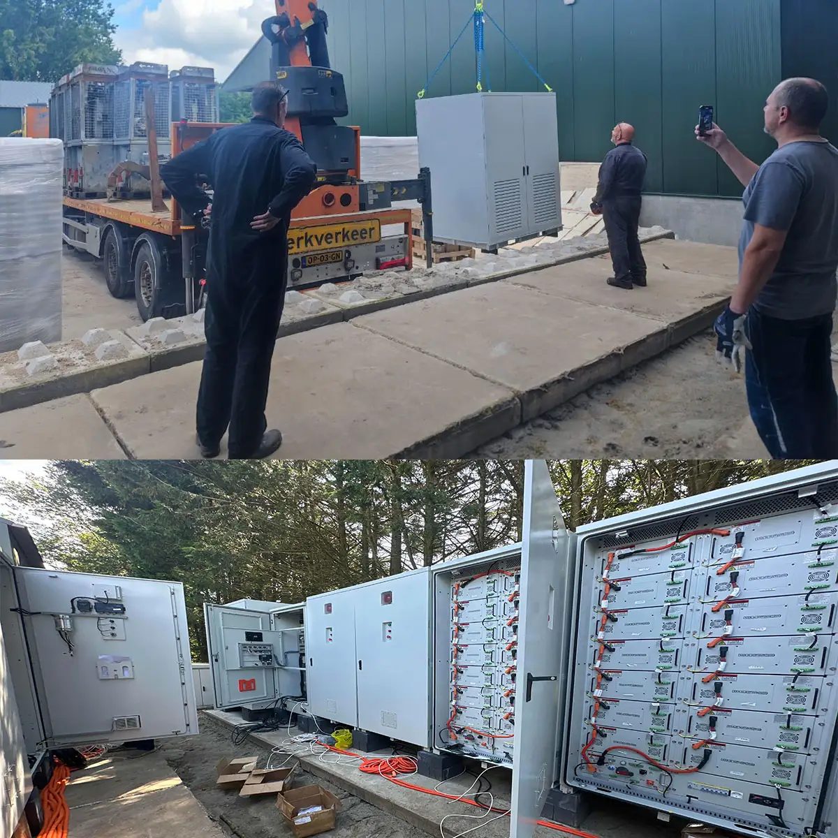 Netherlands Customer 2mwh Industrial And Commercial System Project