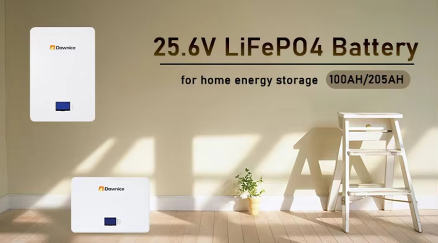 25.6v lifepo4 battery